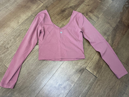 Lululemon Align Pink Long Sleeve -Sz 6