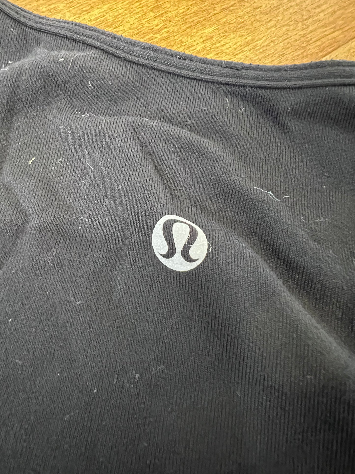 Lululemon Black Tank Top- Sz 6