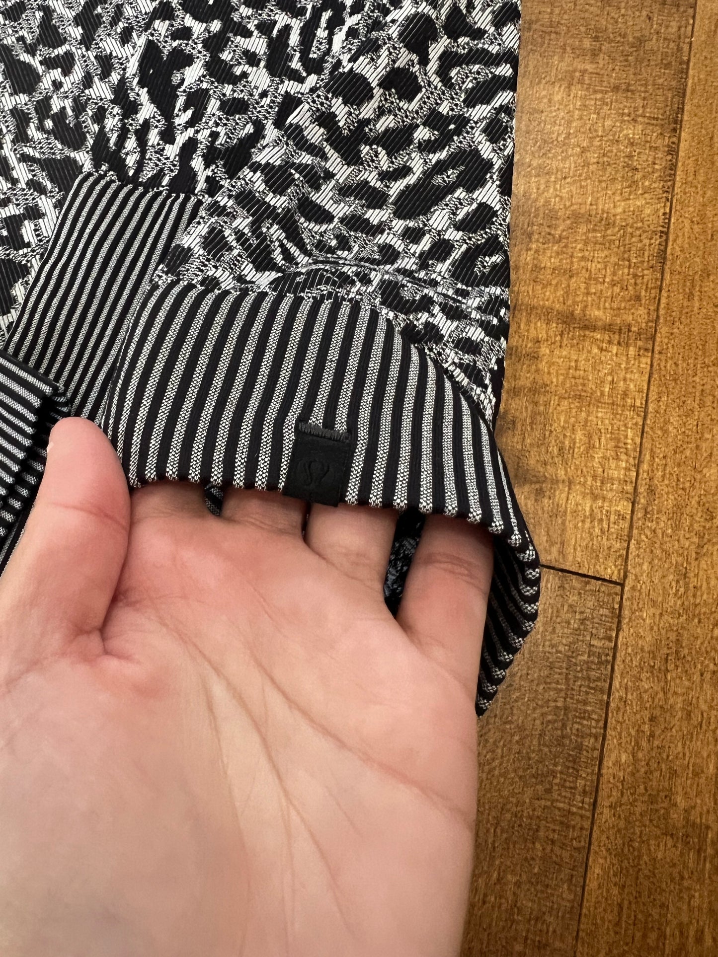 Lululemon Animal Print Long Sleeve- Sz 6