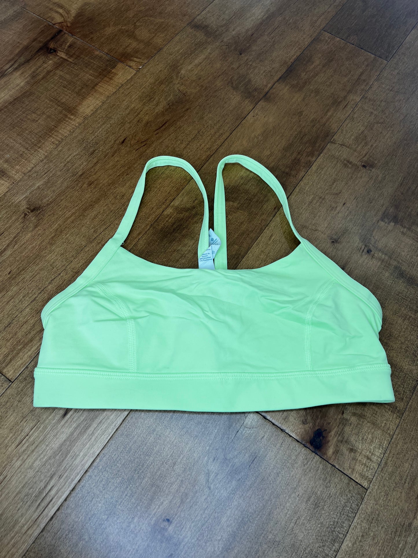 Lululemon Lime Green Bra- Sz 6