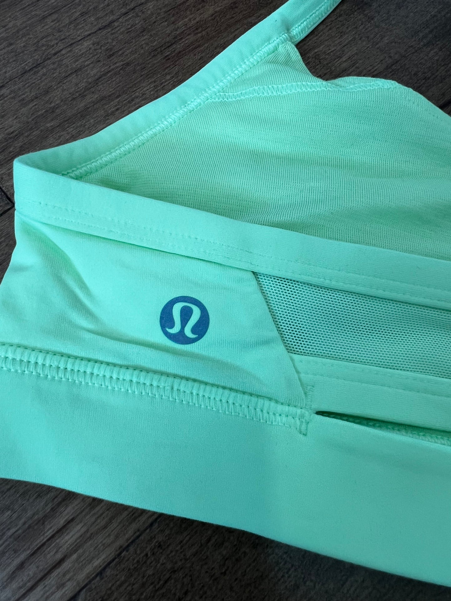 Lululemon Lime Green Bra- Sz 6
