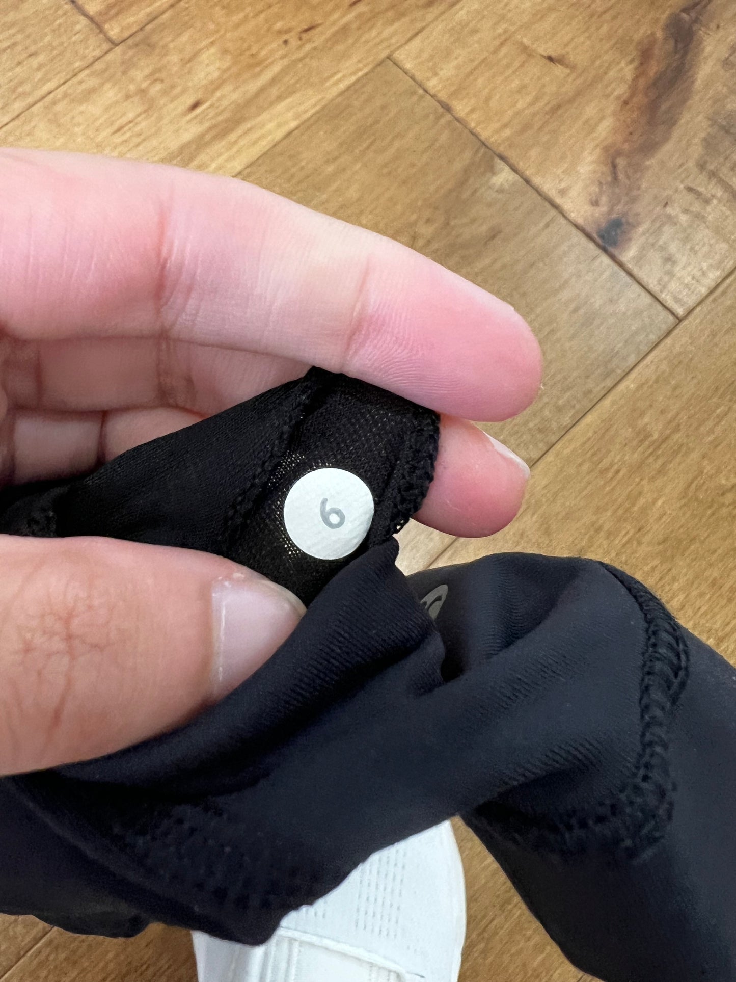 Lululemon Black Sports Bra- Sz 6