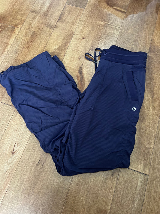 Lululemon Navy Dance Studio Pants- Sz 6
