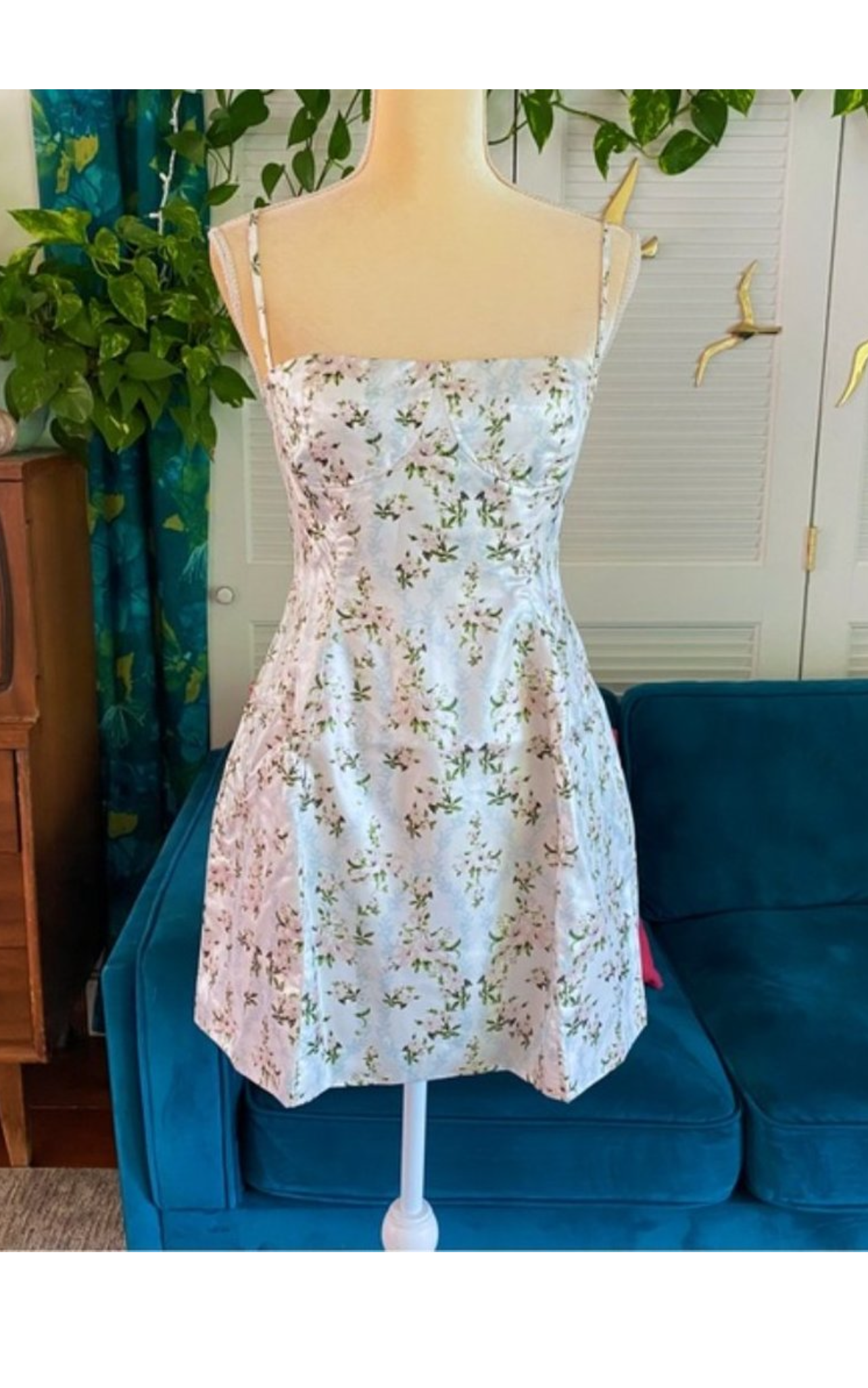 Danielle Bernstein Floral Mini Dress- Sz 8