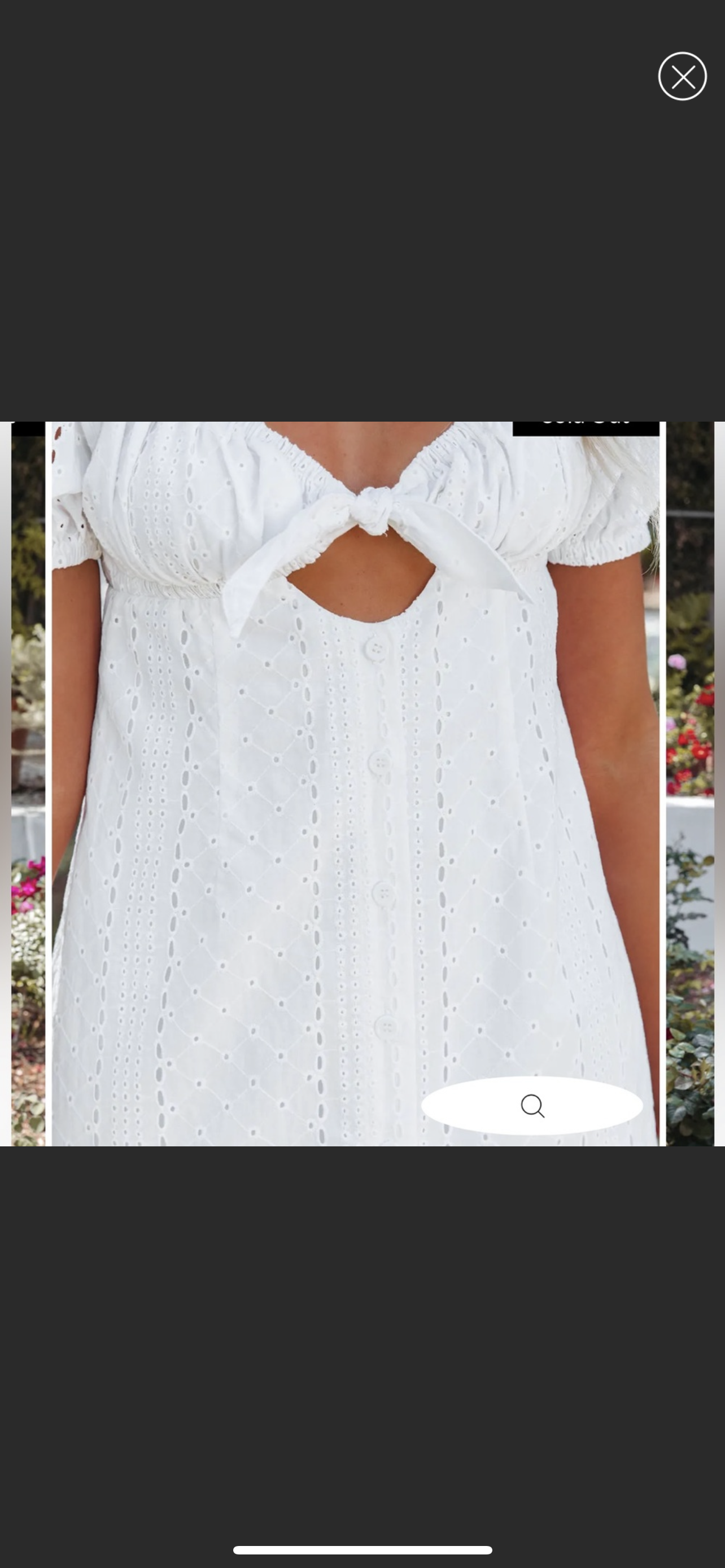 Vici White Mini Dress