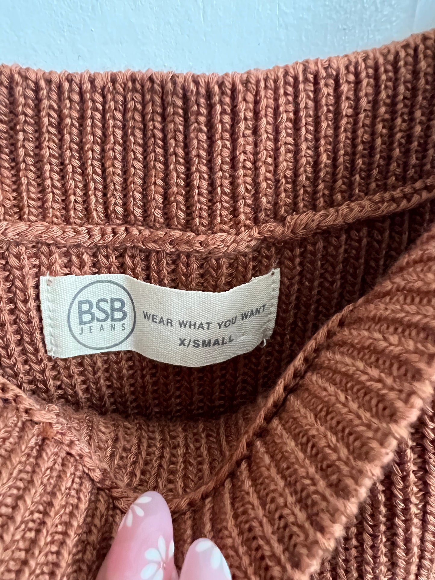 BSB Jeans Sweater Cropped Tank
