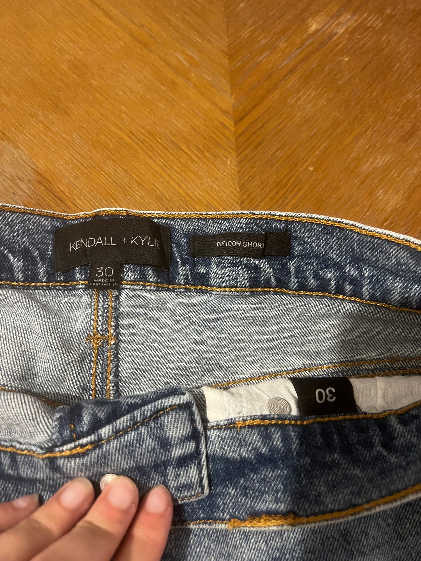 Kendall & Kylie Denim Cutoff Shorts