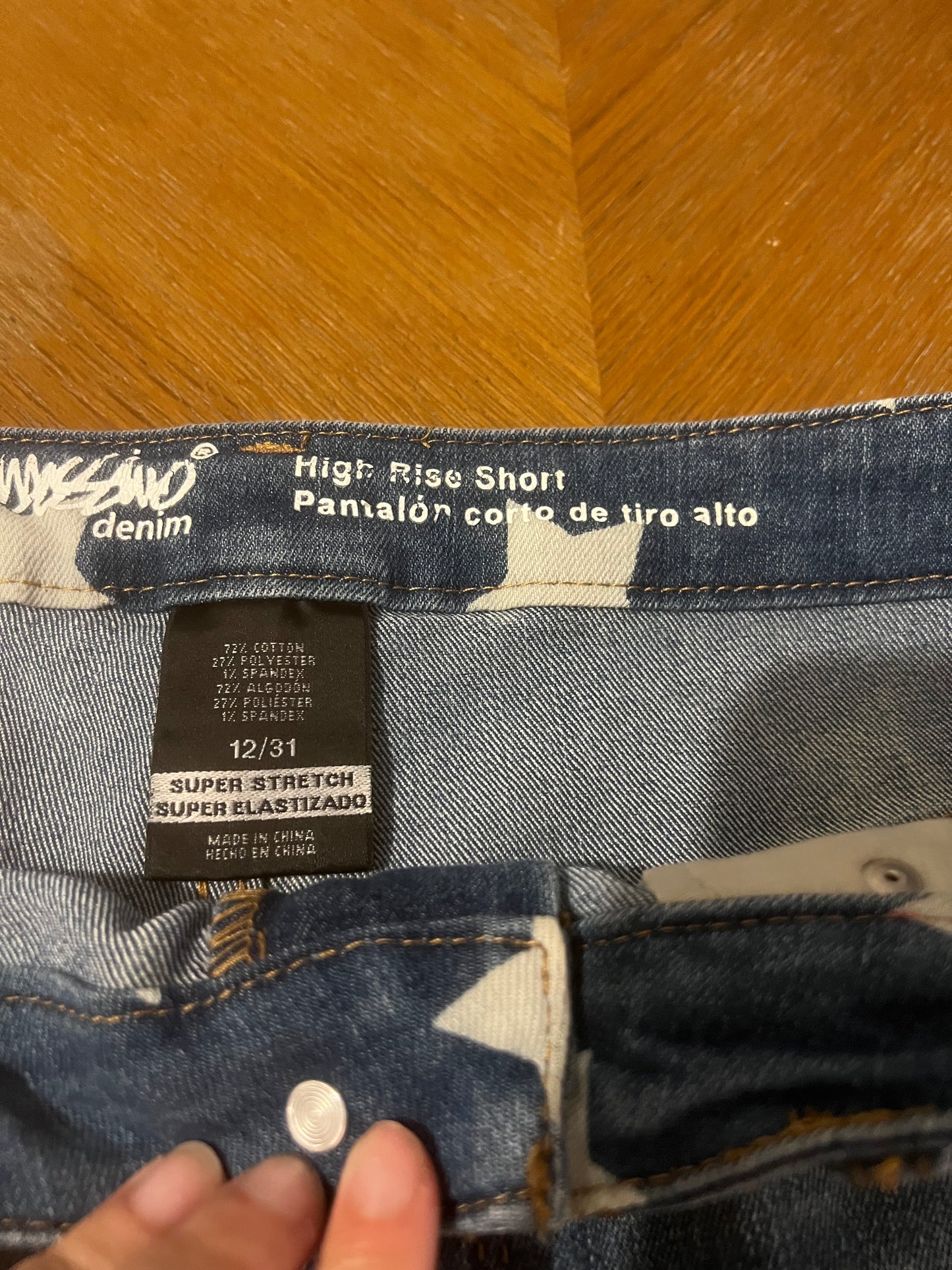 Mossimo Star Denim Shorts