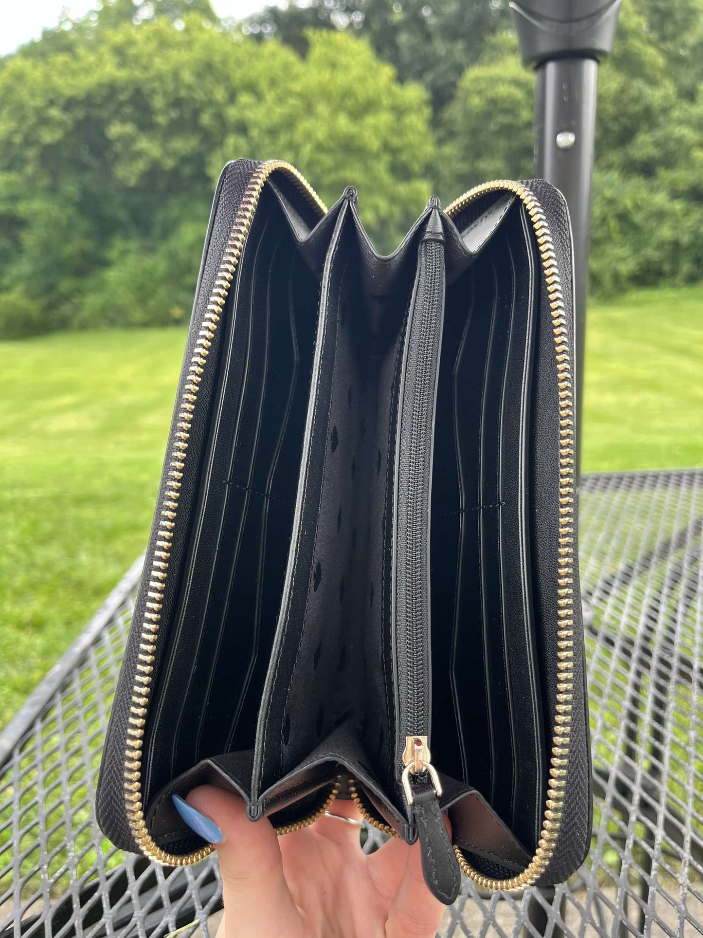 Kate Spade Staci Large Black Wallet