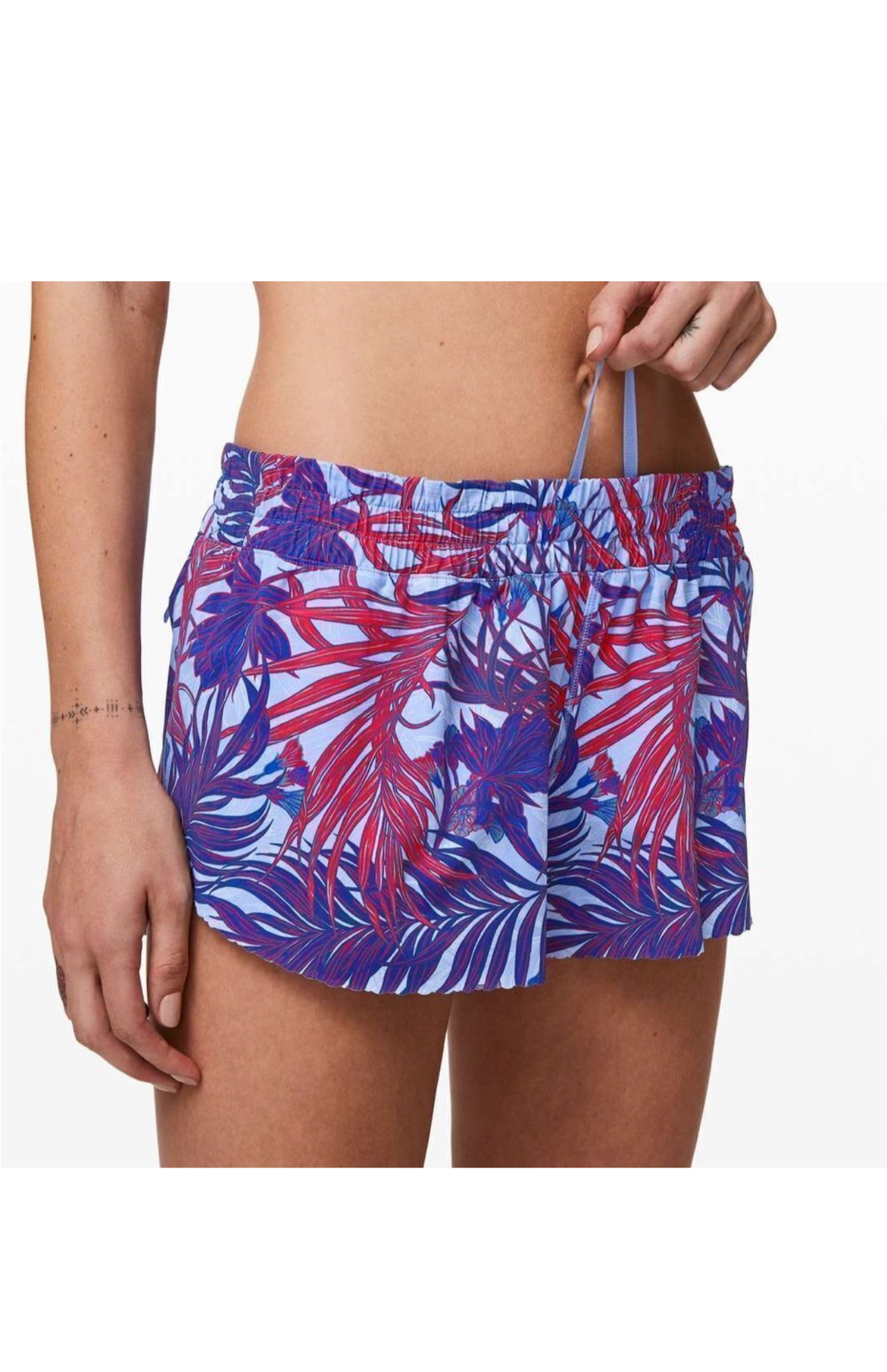 Lululemon Tropical Running Shorts