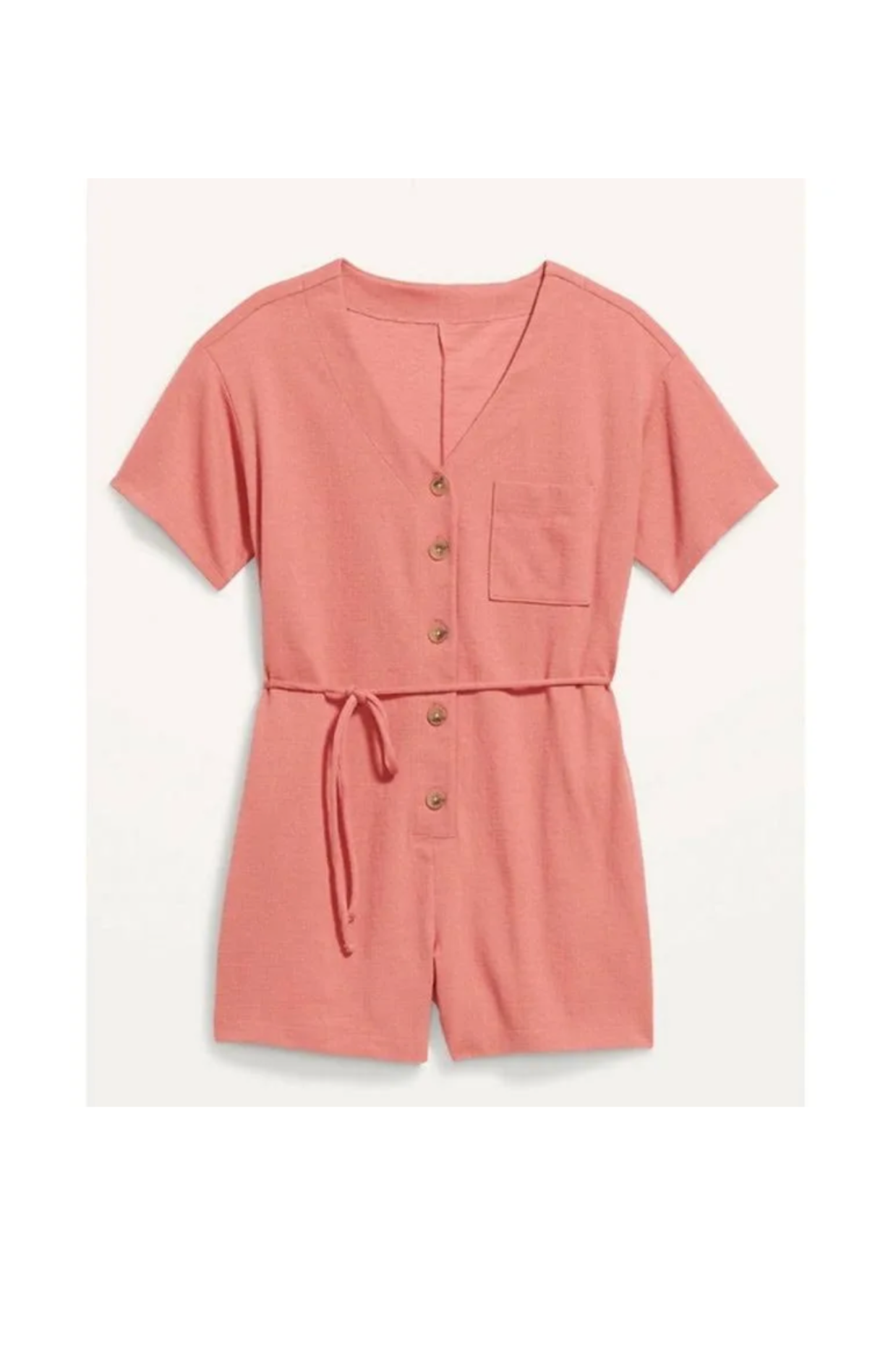 Short Sleeve Romper/ Playsuit