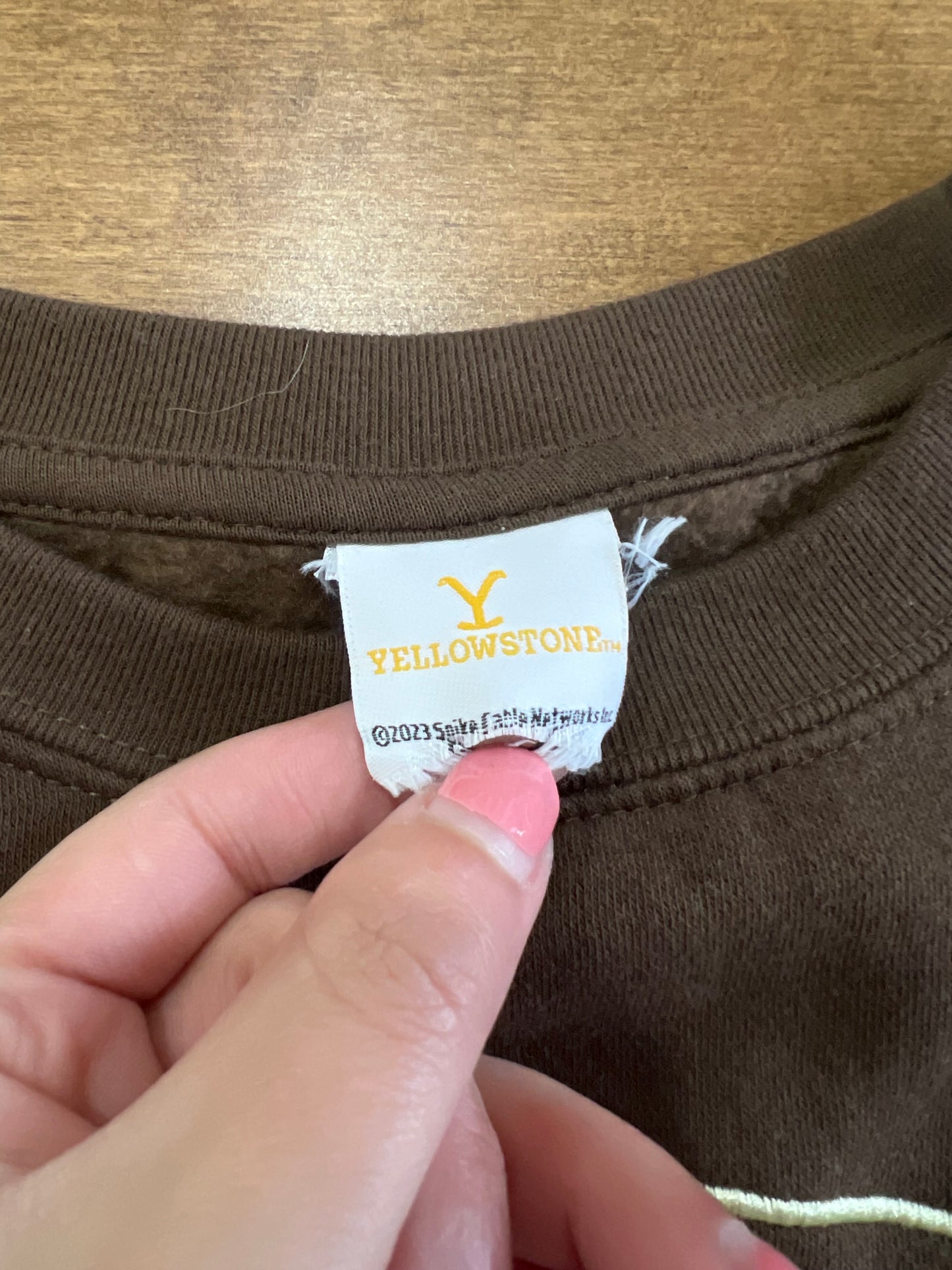 Yellowstone Brown Crewneck