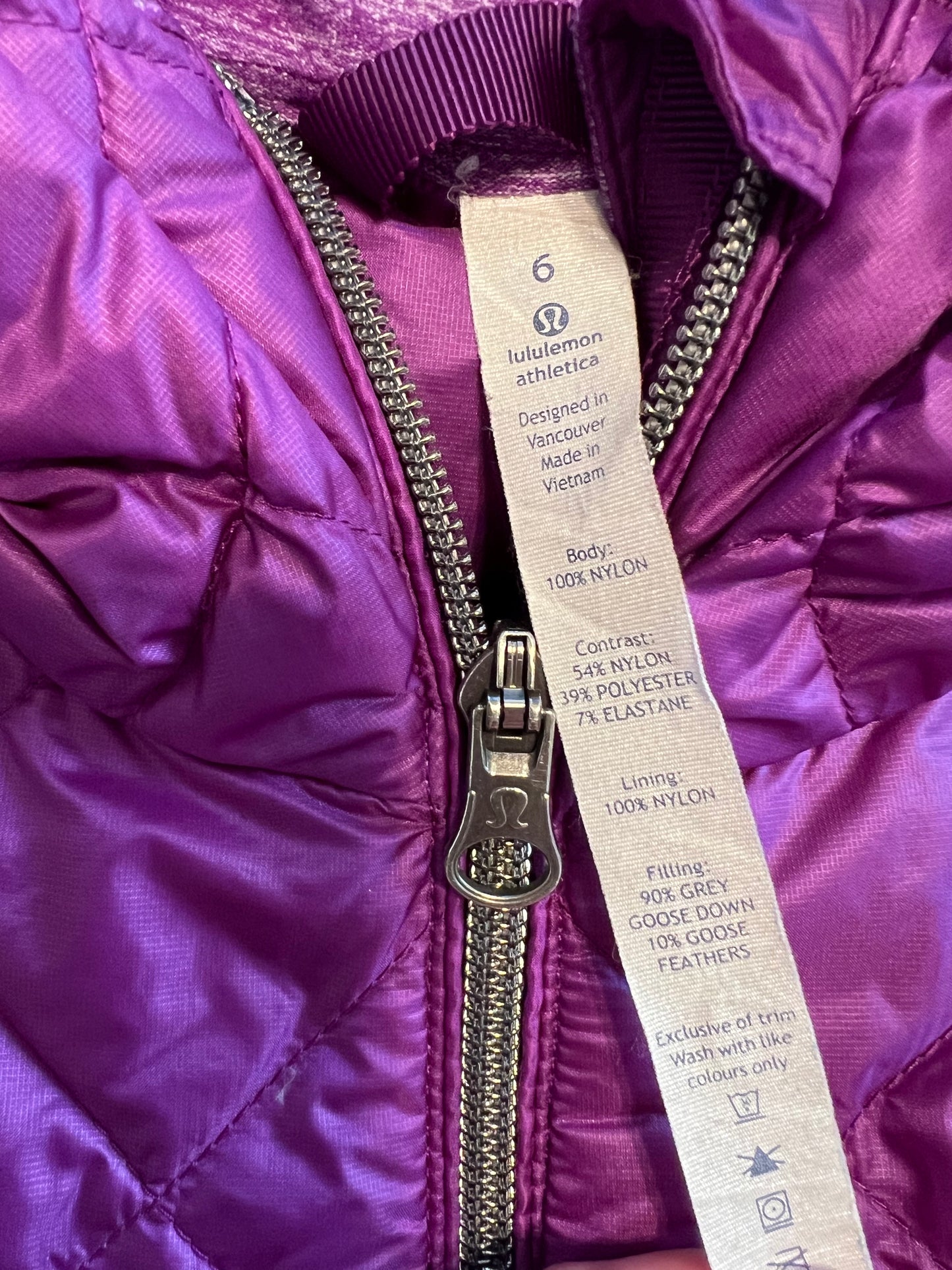 Lululemon Hooded Puffer Jacket