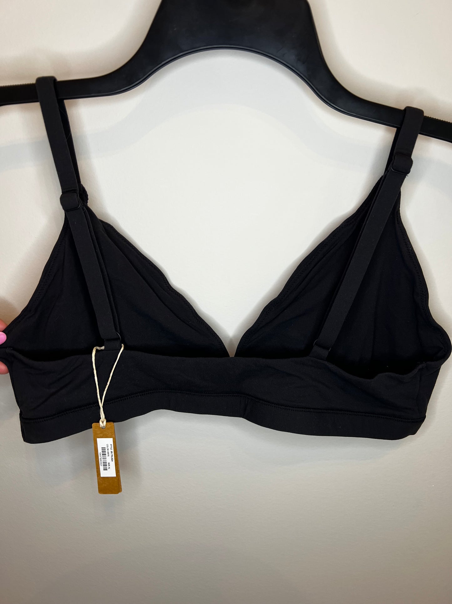 SKIMS Black Triangle Bralette