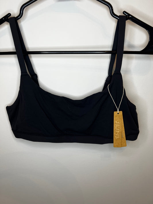 SKIMS Black Scoopneck Bralette