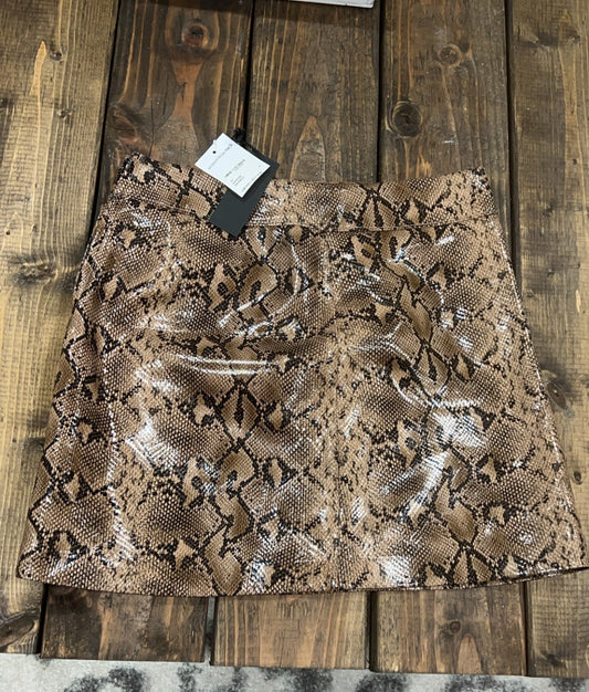 Blank NYC Snakeskin Skirt