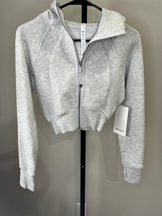 Lululemon Cropped Full Zip Scuba Jacket- 0