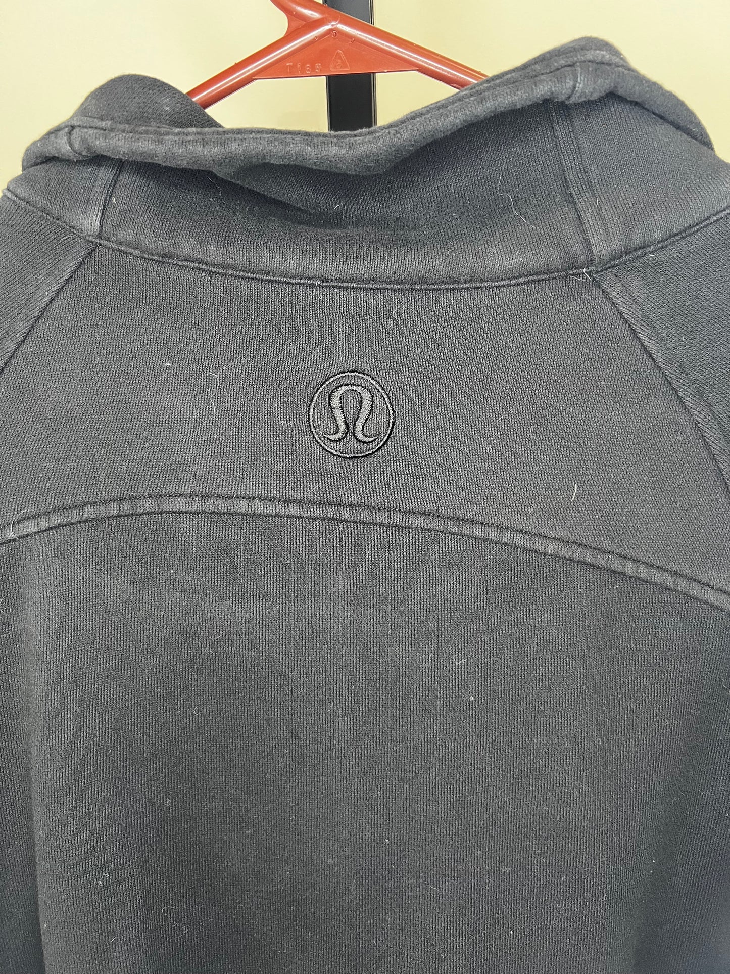Lululemon Black Funnel Scuba Quarter Zip- M/L
