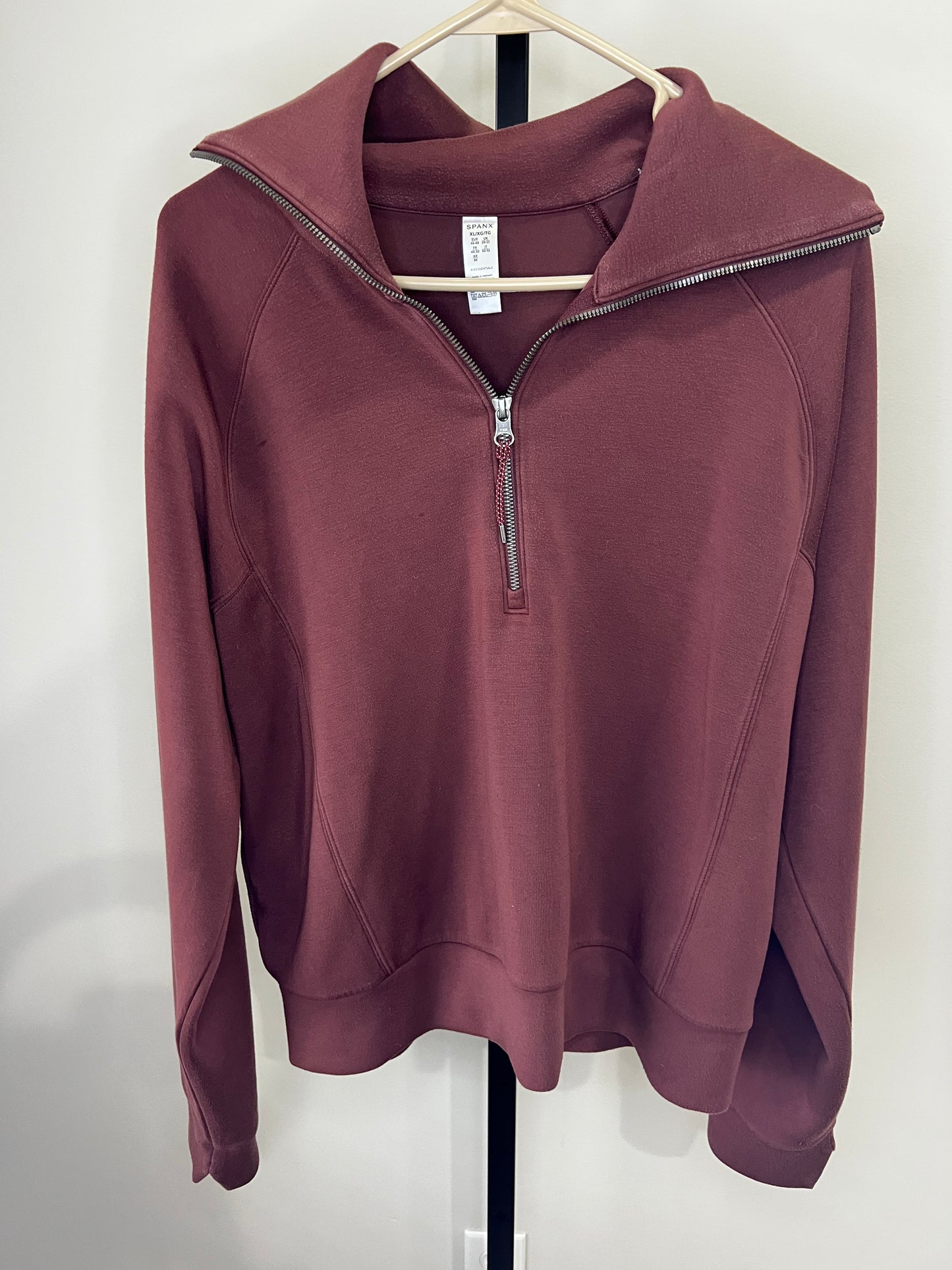 Spanx AirEssentials Quarter Zip- XL