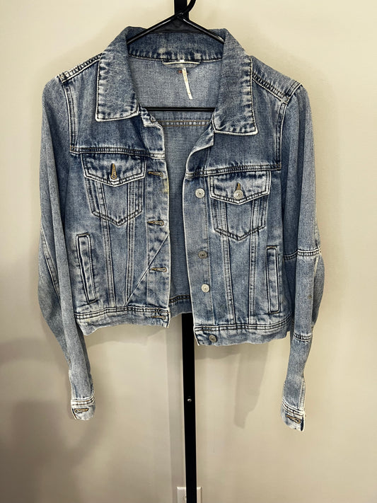Free People Denim Jacket- XS