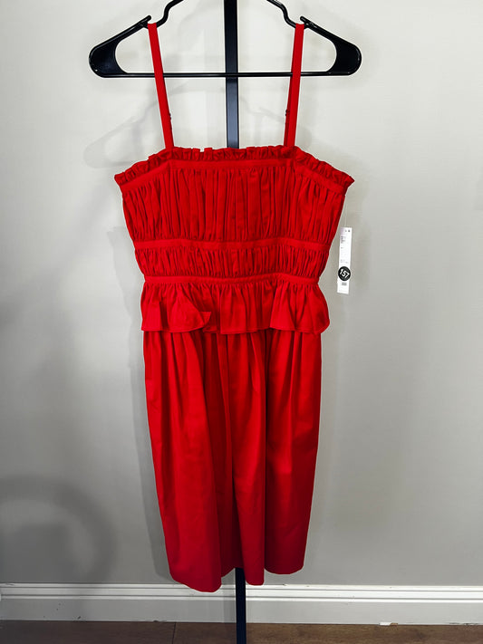 Antonio Melani Red Midi Dress- Sz 2