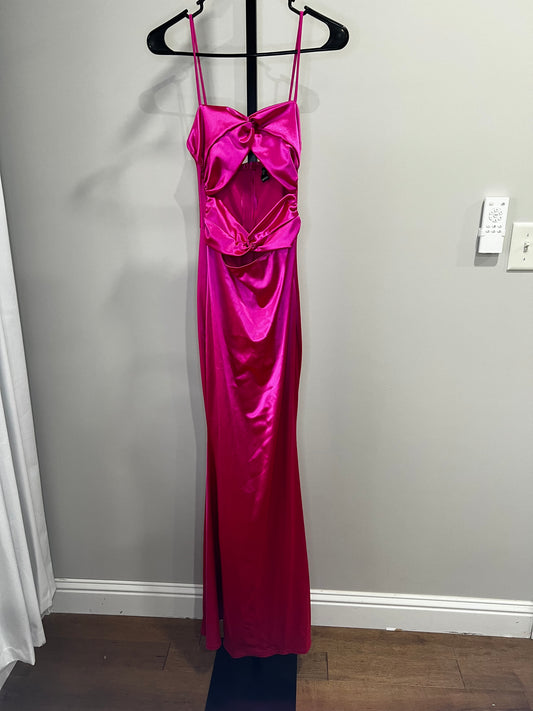 Windsor Pink Cutout Maxi Dress- XXS/XS