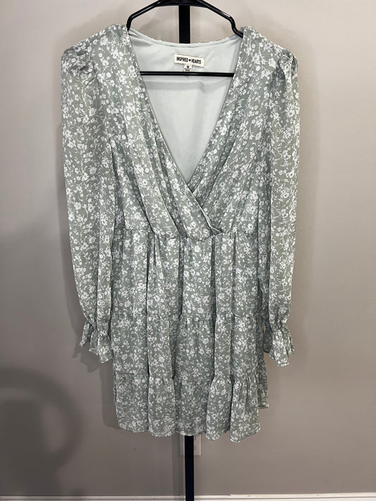 Inspired Hearts Long Sleeve Dress- Medium