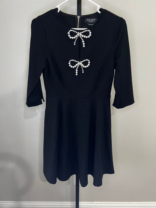 Kate Spade Pearl Bow Dress- XS