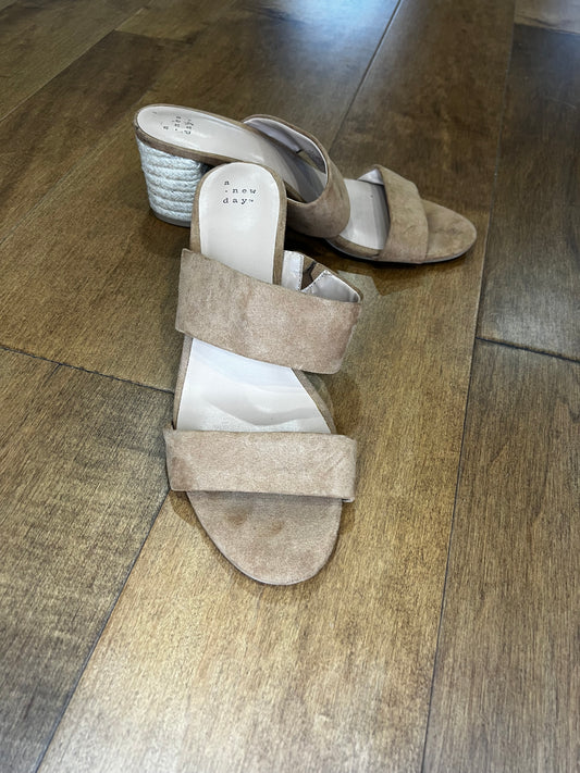 A New Day Suede Heels- Sz 11