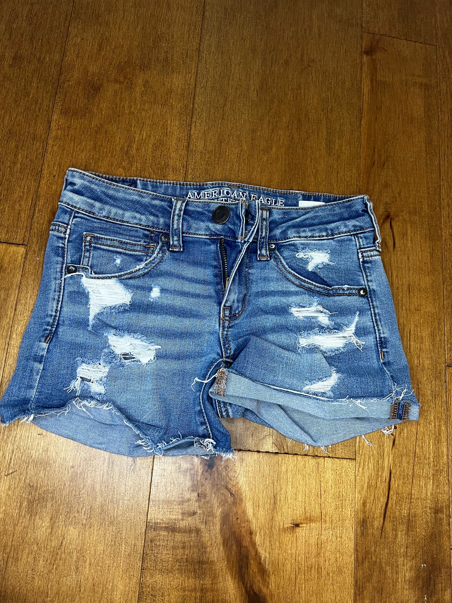 American Eagle Denim Shorts- Sz 2
