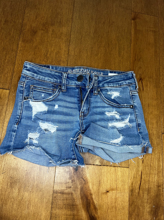 American Eagle Denim Shorts- Sz 2