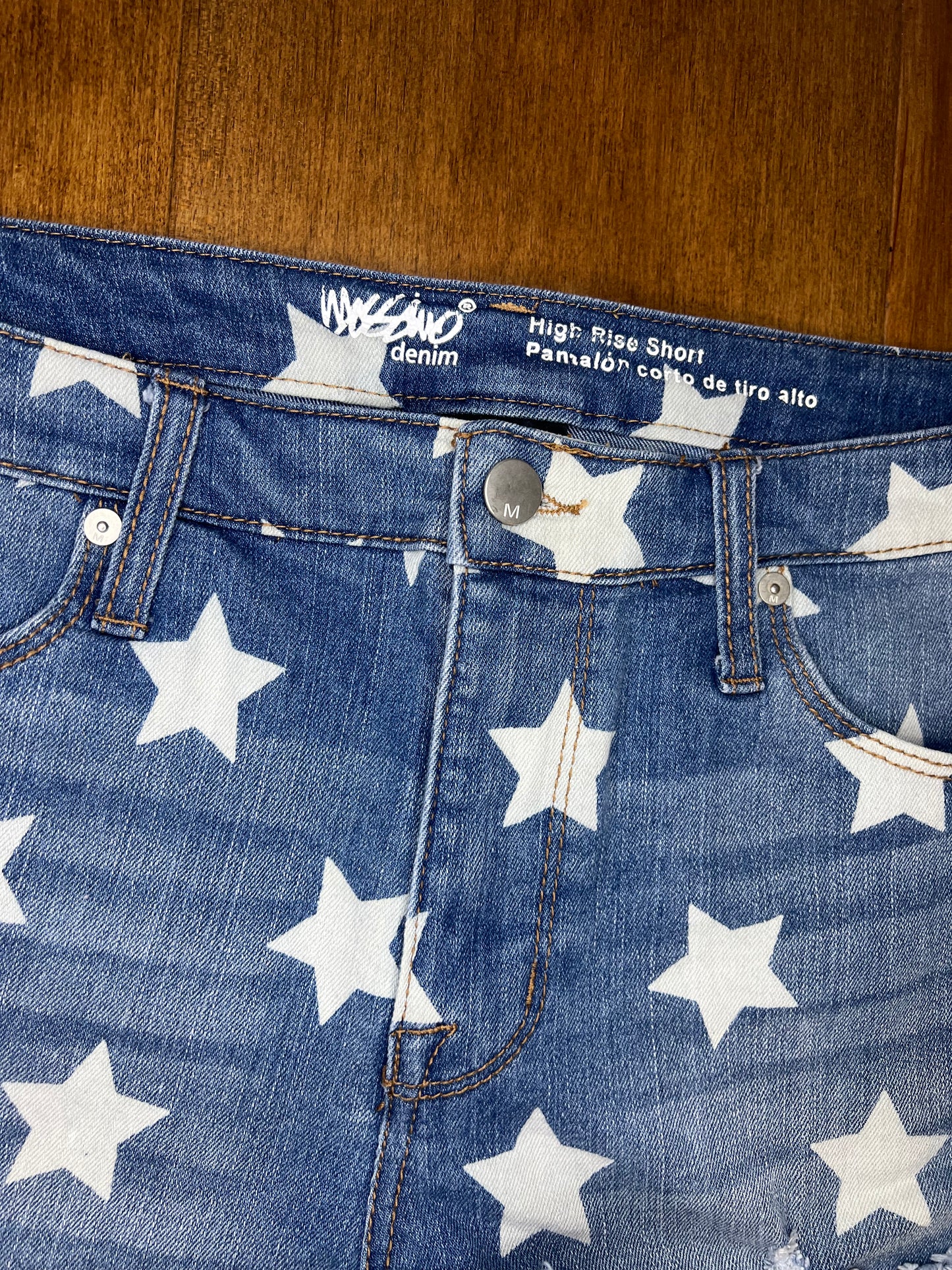 Mossimo Denim Star Shorts- Sz 12