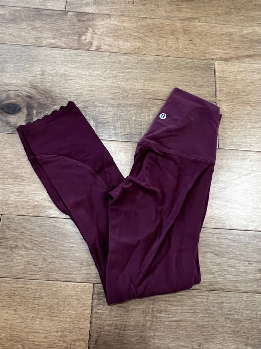 Lululemon Align Scalloped Crop Legging- Sz 0
