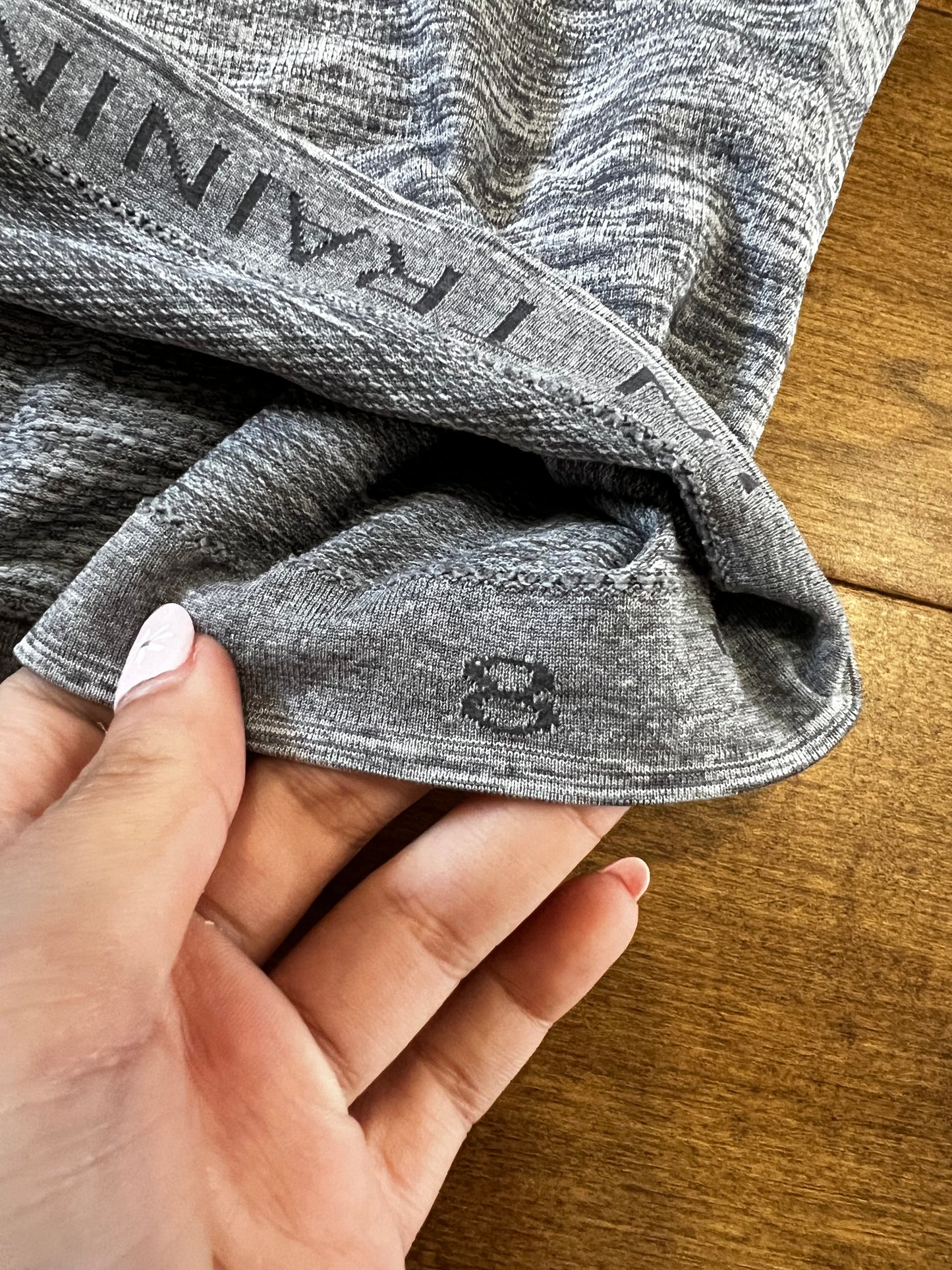 Lululemon Gray Swiftly Tank Top- Sz 8