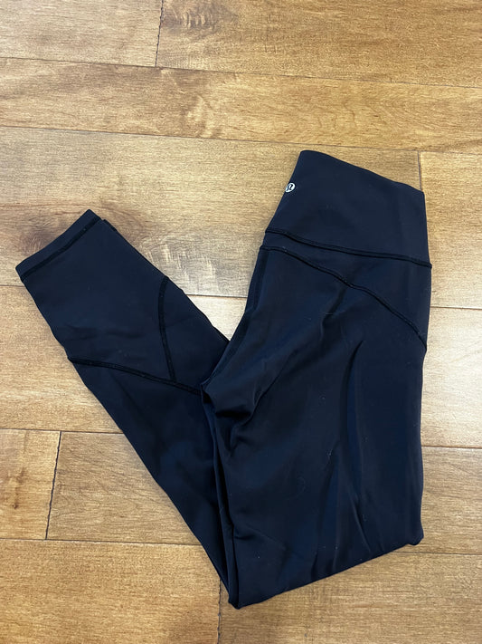 Lululemon Black Everlux In Movement Leggings- Sz 8