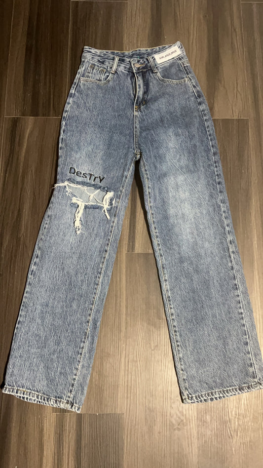 Ann Andelman Distressed Jeans