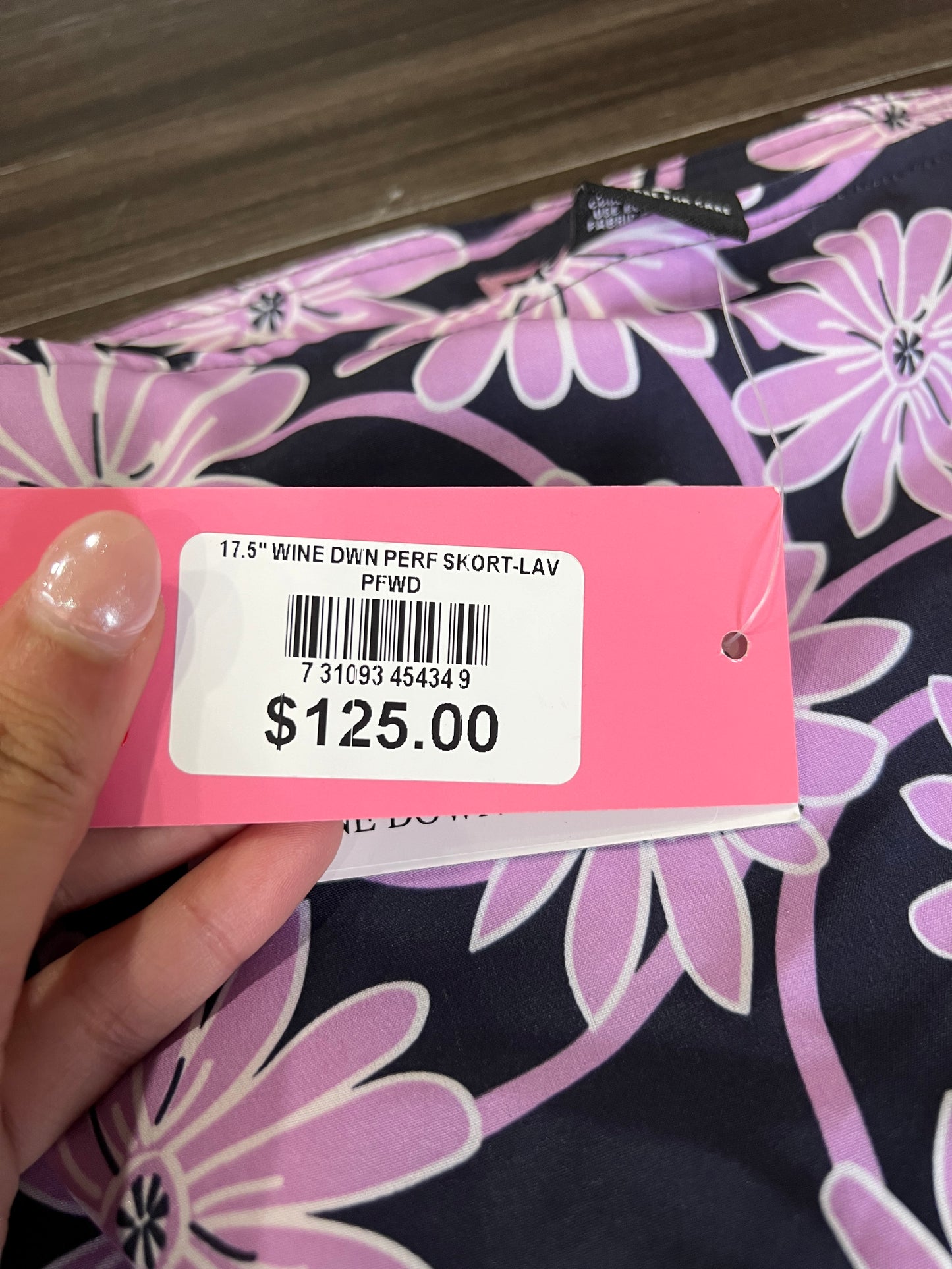 Golftini Wine Down Skort