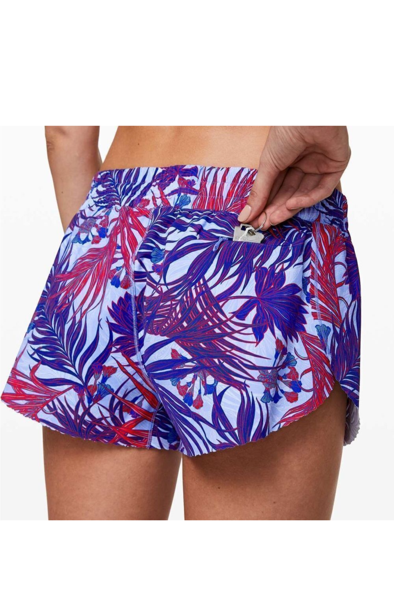 Lululemon Tropical Running Shorts