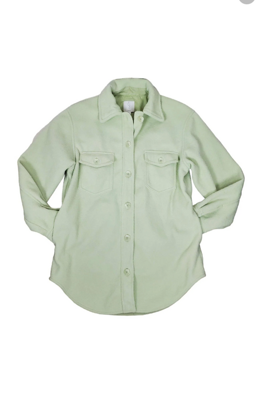 Joie Fleece Button Up Shacket